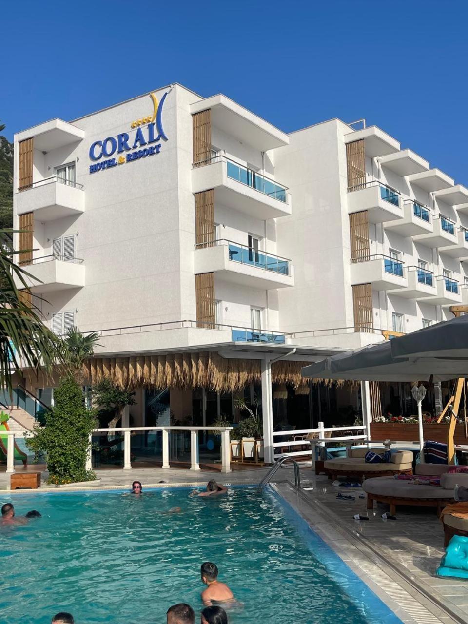 Coral Hotel & Resort Radhimë Exterior foto