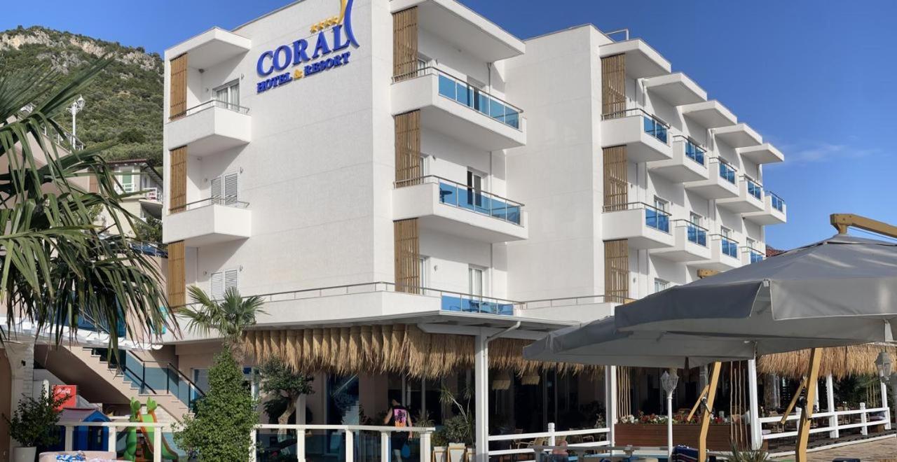 Coral Hotel & Resort Radhimë Exterior foto
