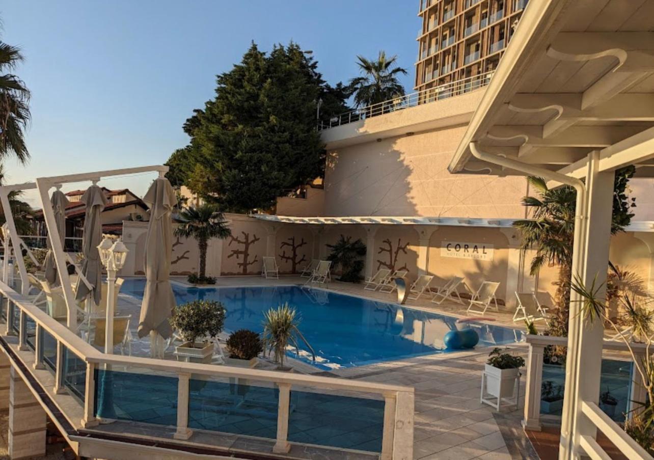 Coral Hotel & Resort Radhimë Exterior foto