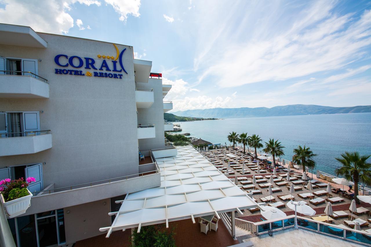Coral Hotel & Resort Radhimë Exterior foto