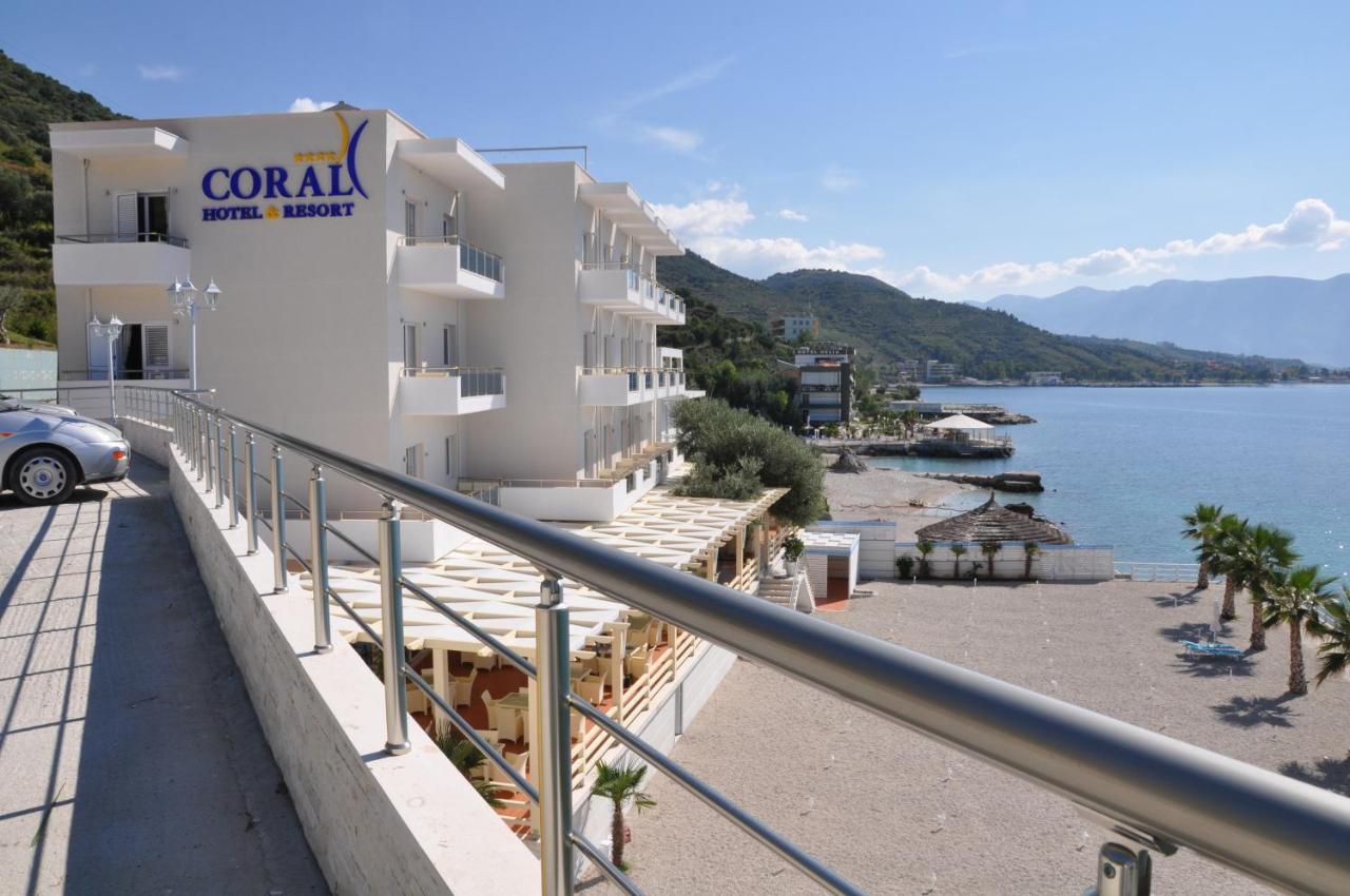 Coral Hotel & Resort Radhimë Exterior foto