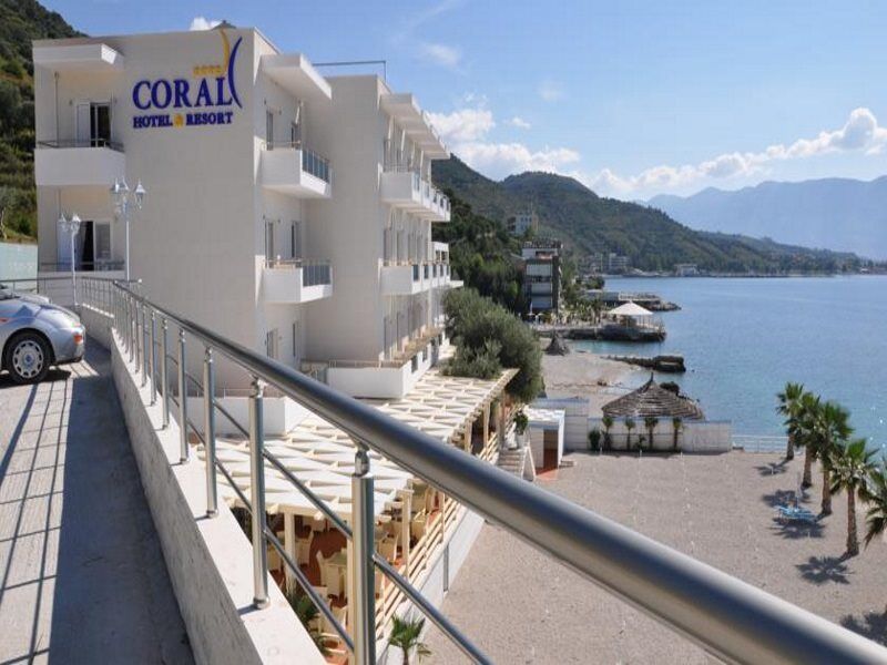 Coral Hotel & Resort Radhimë Exterior foto